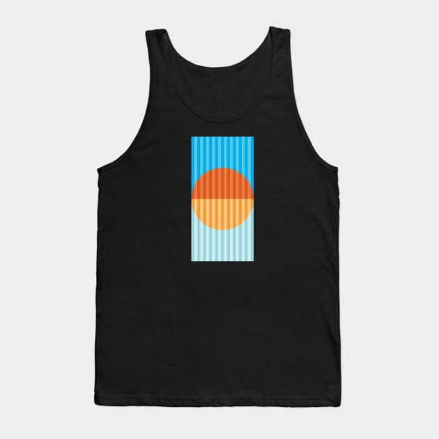 SUNSET PHASE Tank Top by encip